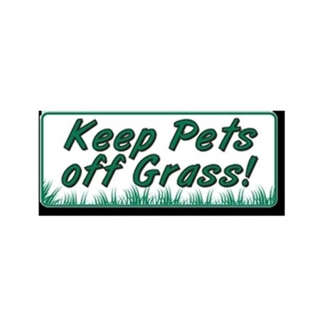 EVERMARK EverMark GHM-604-01 Keep Pets Off Grass Clip-On Sign GHM-604-01